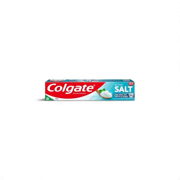 Colgate Active Salt Toothpaste, Daily Germ Protection, Pack of 100g