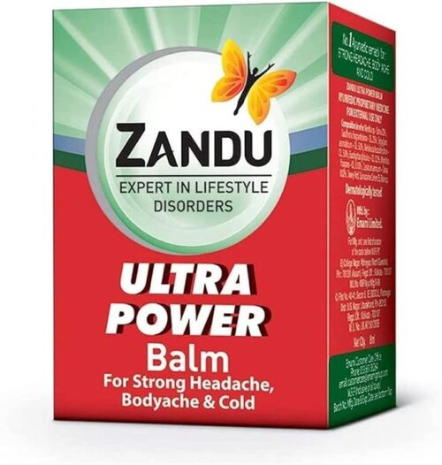 Zandu Balm Red Ultra Power 8 ml