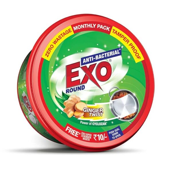 Exo Round Dishwash Bar 500G 60rs