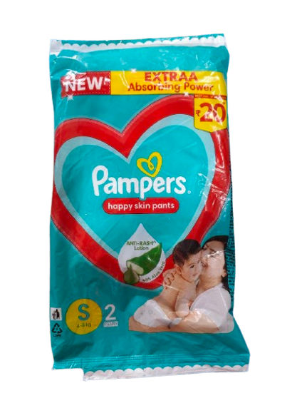 Pampers Pants S Size 20rs*8 (pack of 8)