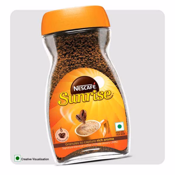 Nescafe Sunrise Instant Coffee 180rs jar