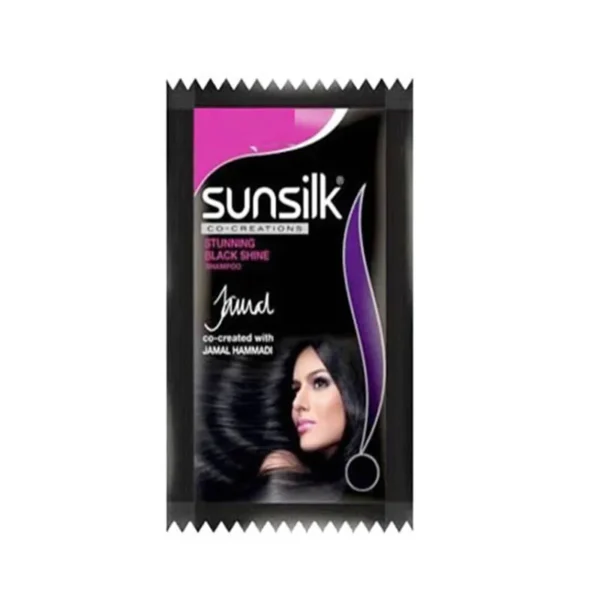 Sunsilk Black Shine Shampoo (pack of 1rs*16)