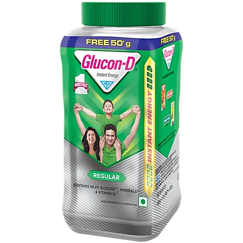 Glucon-D  200g jar (Get 50 g Free)