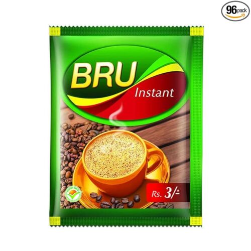 BRU Instant Coffee Sachet (3rs*96pcs)=288rs