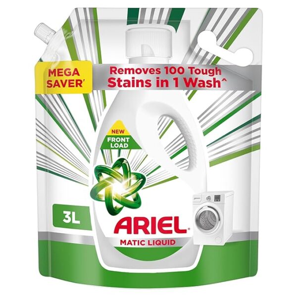Ariel Front Load Matic Liquid Detergent 3Ltr 523rs