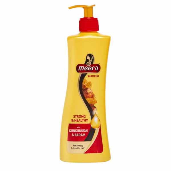 Meera Kunkudukai & Badam Shampoo 650ml 835rs