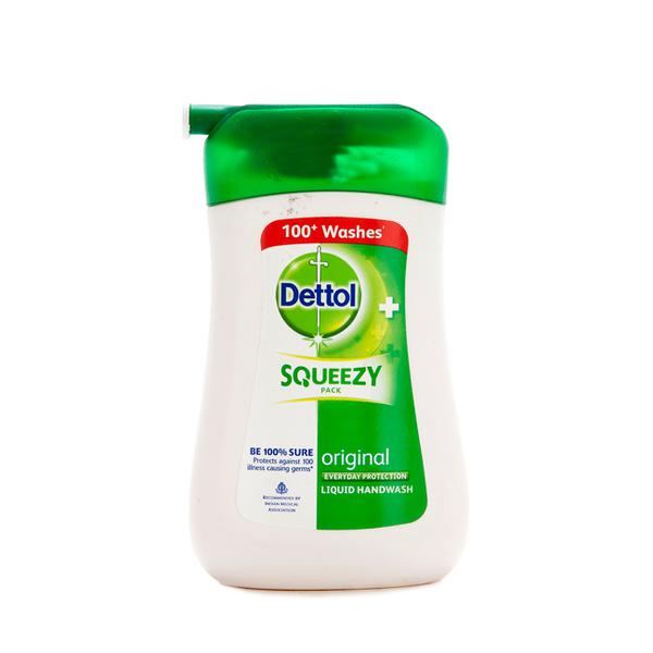 Dettol Liquid Handwash Squeezy Pack - Original 100 ml 35Rs