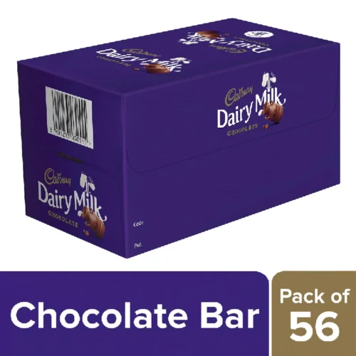 Cadbury dairy milk Box (10Rs*56Pcs)=560Rs