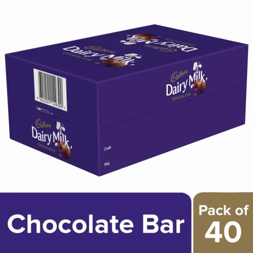 Cadbury dairy milk Box (20Rs*40Pcs)=800Rs