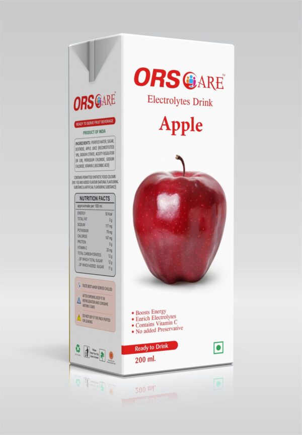 ORS CARE APPLE Aspo Healthcare (45rs*30pcs)=1,350pcs
